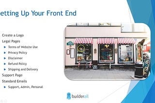 Ecommerce Setting Up Your Front End