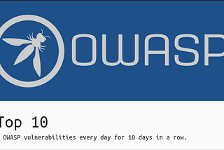 OWASP TOP 10- DAY 9: Components With Known Vulnerabilities