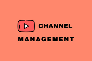 youtube channel manager