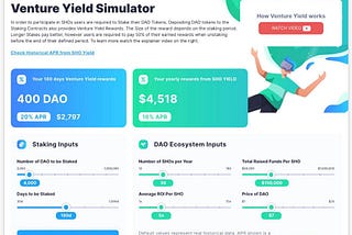 Venture Yields đã chính thức RA MẮT!!!