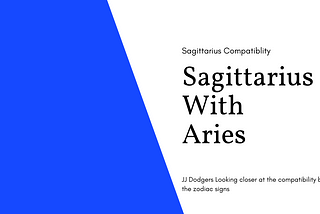 Sagittarius and Aries Astrology Compatibility