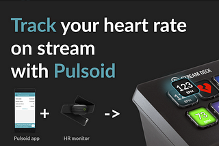 Heart rate plugin by Pulsoid for Stream Deck