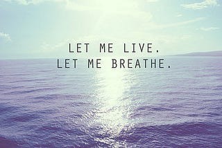let me be.