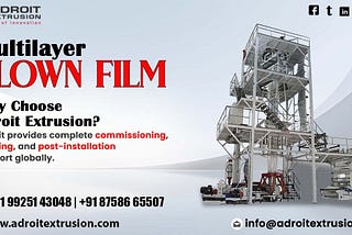 Advanced Multilayer Blown Film Extrusion Line