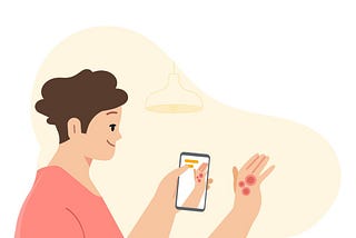 Using AI to help find answers to common skin conditions