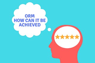 ORM: What is it and how can it be achieved?