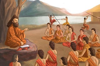 A Vedic gurukul