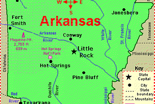 Liberal Arts Blog —Arkansas (Part One): A Little Geography (Five Rivers), A Little History (Little…