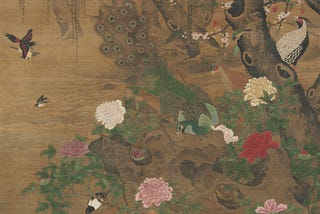 Birds Gather under the Spring Willow — Yin Hong