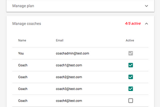 New in Commit: Manage Coach Subscriptions