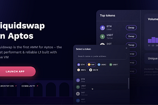 Liquidswap and Pontem Testnet on Aptos — Potential Airdrop