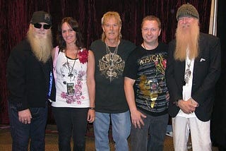 Meet and Greets — ZZ Top & AutographPros.com Owner Michael Kasmar
