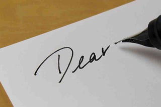 A letter to Myself