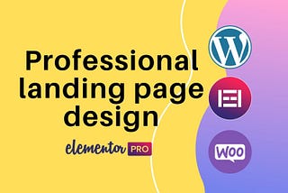 I will create landing pages elementor pro business site portfolio site PSD to WordPress