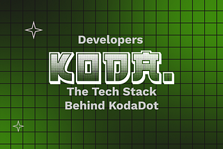 The tech stack behind KodaDot