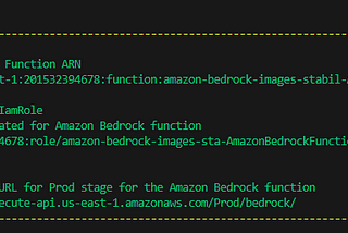 Using Amazon Bedrock to generate images with Stability AI models and AWS Lambda