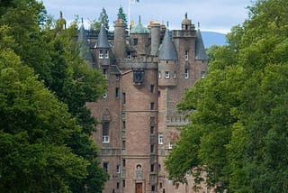 Glamis Castle in Scotland