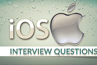 iOS Basic Questions And Answers