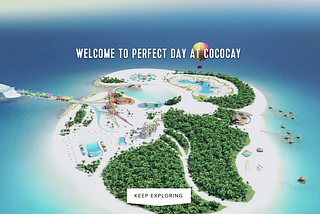 CocoCay — immersive website review