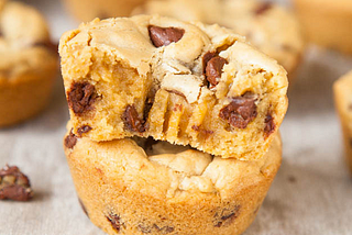 Browned Butter Chocolate Chip Cookie Cups