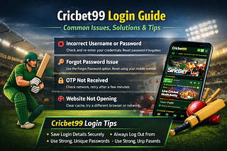 Cricbet99 Login Guide — Common Issues, Fixes & Expert Tips