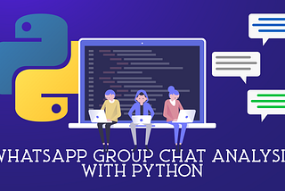 WhatsApp group chat analysis with python