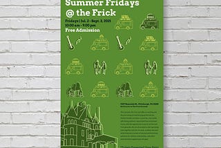 Summer Fridays at the Frick: Promotional Communication Series