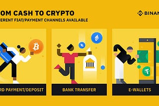 WHAT ARE THE DIFFERENT FIAT CHANNEL AVAILABLE ON BINANCE