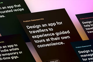 15+ Realistic Problem Statements for your next Product Design Case Study!