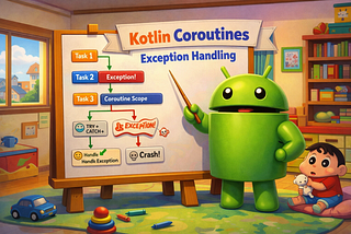 Kotlin Coroutines Exception Handling