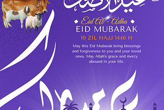 Eid ul Adha Mubarak 2025