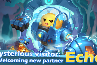 Mysterious visitor: Welcoming new partner Echo