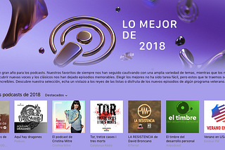 LAS TRES MUERTES DE MI PADRE, EL MEJOR PODCAST DE 2018 SEGÚN APPLE