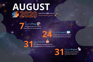 SparkPoint Updates #11: August 2020