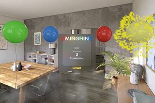 Minghin by letvar among the first 600 apps available at day one on Apple Vision Pro