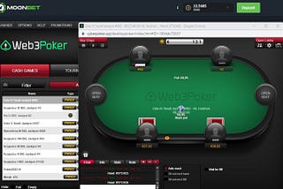 Moonbet añade Web3 Poker a su plataforma de CriptoCasino