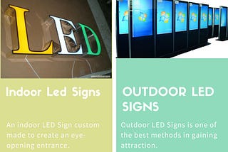 Led Shop Signs — Customled Signs