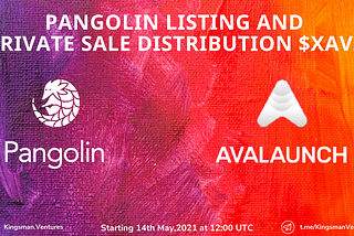 Pangolin Listing & Private Sale Distribution