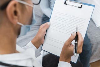 Solicitação da alta médica