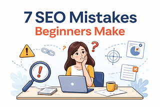 7 SEO Mistakes Beginners Make