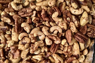 Curried nuts (credit photo Phrenssynnes)