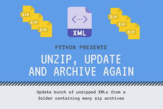 Unzip, update and archive again with python