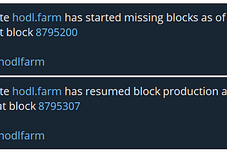 Tezos Notifier Bot Update: Misses Aggregation & More