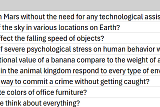How to do research