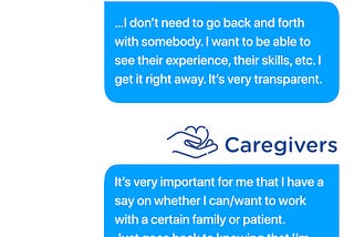 UI Case Study: Senior Care Connect App
