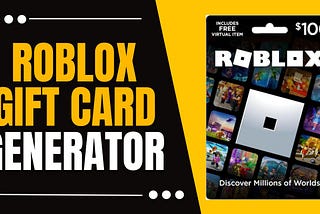 Roblox Gift Card Generator 2024 | How to Collect Unlimited Robox