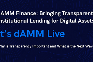 What is dAMM Finance?