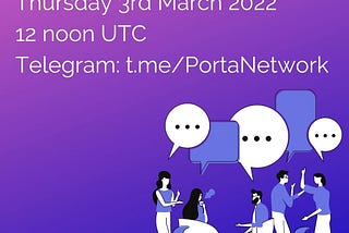Community Conversations Recap: 3rd March 2022