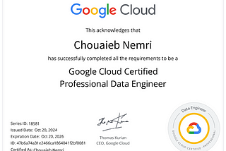 A Comprehensive Guide to Passing the Google Cloud Professional Data Engineer Certification