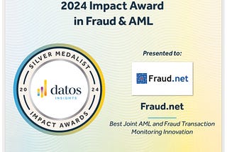 Congratulations Fraud.Net